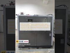 냉각 용량 124.6KW의 40HP 공랭식 스크류 산업용 냉각기는 우유, 음료 충전 라인 및 유제품 가공의 급속 냉각에 적합합니다.
