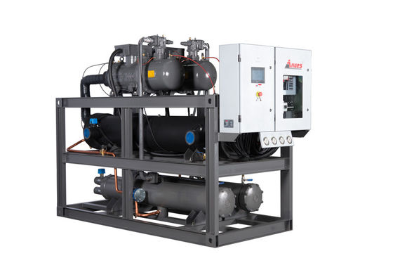 주문 280 Tr 저잡음 산업 물에 의하여 냉각되는 나사 냉각장치 280HP online manufacture