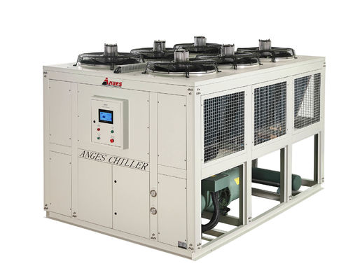 주문 100 톤 나사 압축기 냉장고 100 Tr 공기 냉각 물 냉각 화학 산업 online manufacture