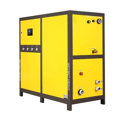 주문 10hp 주입 작은 휴대용 물 냉각장치 단위를 위한 10 톤 산업 물 냉각장치 online manufacture