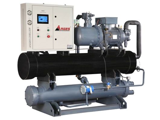 주문 60hp 물 냉각 스크루 타입 냉장기 플라스틱 공장에서 사용 online manufacture