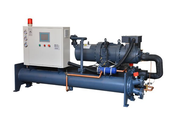 주문 60hp 산업용 물 냉장고 통합 시스템 물 냉각 스크루 타입 online manufacture