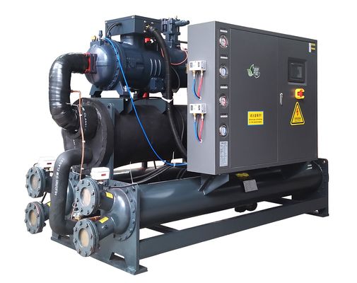 주문 60hp 산업용 물 냉각 냉각기 통합 시스템 반 гермети적 나사형 online manufacture