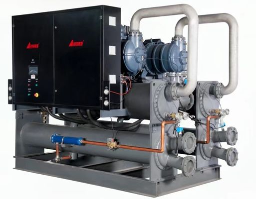 주문 100hp 산업 냉장고 통합 시스템 반 гермети적 나사형 online manufacture