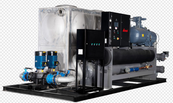 주문 40HP 물 냉각 스크루 냉장고 산업 공정 인쇄 및 BOPP 필름 라미네이션 라인을위한 물 냉장고 online manufacture