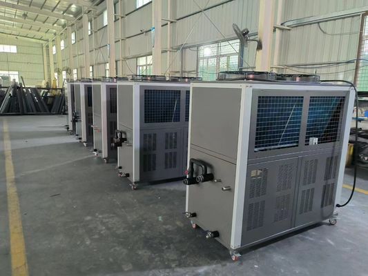 주문 구리 튜브 콘덴서와 과부하 보호 기능을 갖춘 사용자 지정 주파수 산업용 물 냉장기 online manufacture