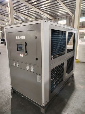 주문 R134a 냉각기 산업 냉각기 110-480V 전압 셸 및 튜브 증발기 유형 online manufacture