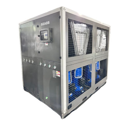주문 공장 공급 60HP 공기 냉각 산업용 물 냉장고 60톤 스롤 타입 글리콜 냉장고 4 개의 스롤 압축기로 online manufacture
