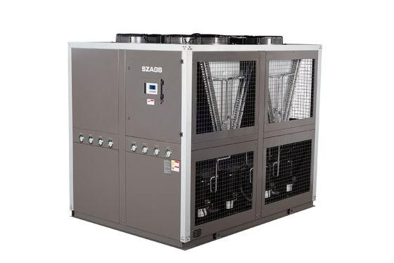 주문 40 톤 공기 냉각 스크롤 타입 물 냉각기 144KW 공기 냉각 산업 시스템 추출 기계 online manufacture