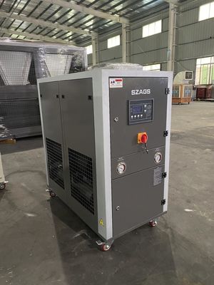 주문 컴팩트 물 냉각 냉장고 6톤 급속 냉각 19kw 냉각 용량 24/7 원격 모니터링 친환경 냉장 online manufacture
