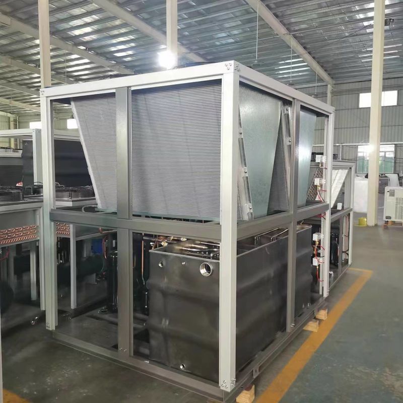 40HP 공기 냉각 스크루 냉장고 BOPP 필름 라미네이션 라인을 위한 산업용 물 냉장고
