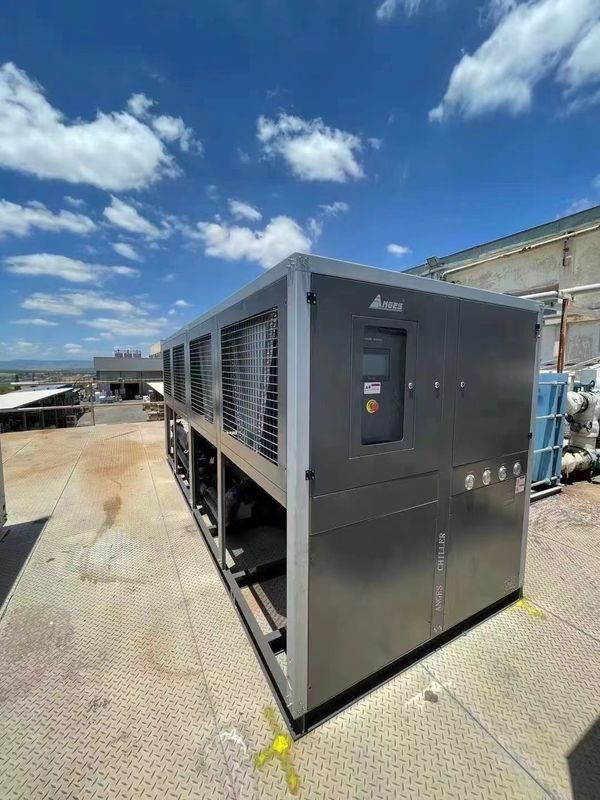 PLC 제어 패나소닉 공기 냉각 스크루 타입 냉장기 R410a 냉장료