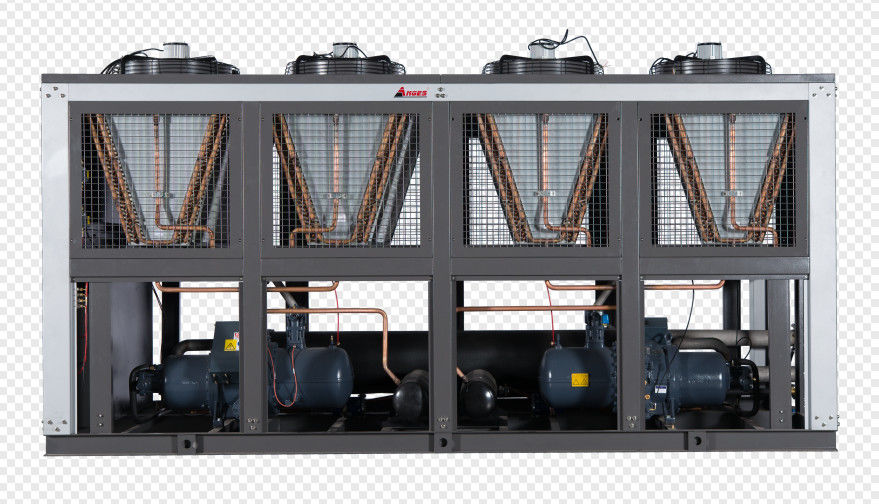 한벨 스크루 타입 냉장고 500kW 냉각 용량 산업 냉각용 공기 냉각 콘덴서