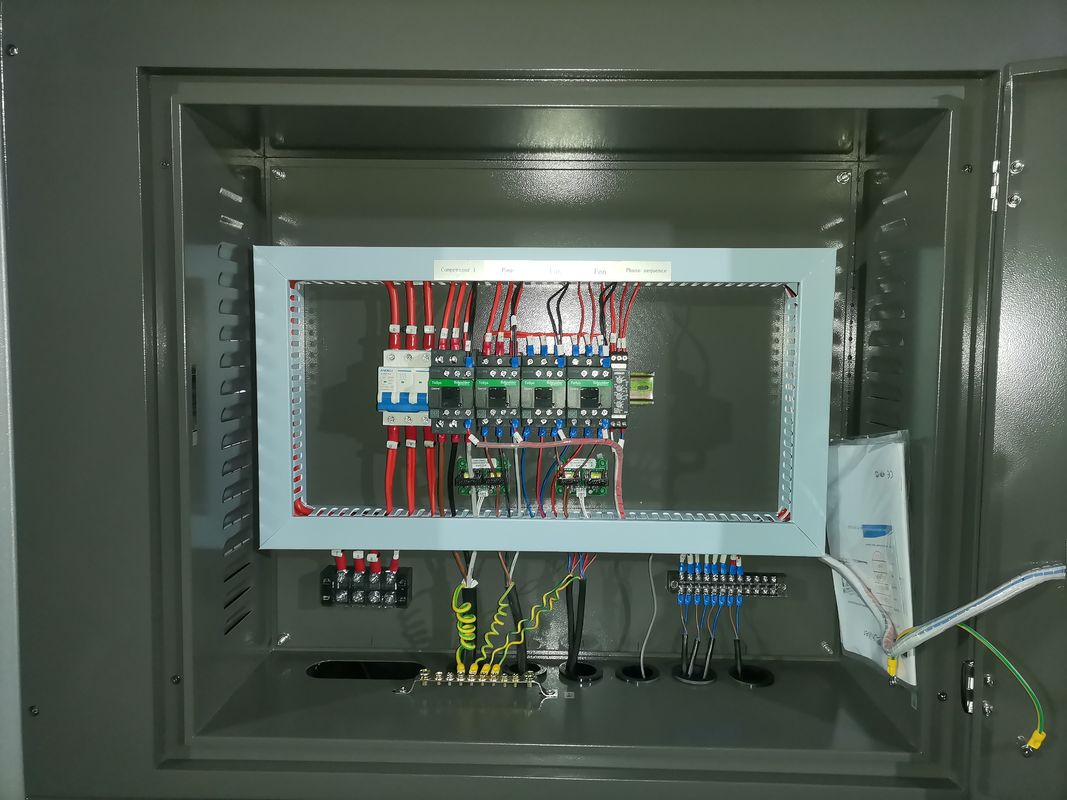 R134a 냉각기 산업 냉각기 110-480V 전압 셸 및 튜브 증발기 유형