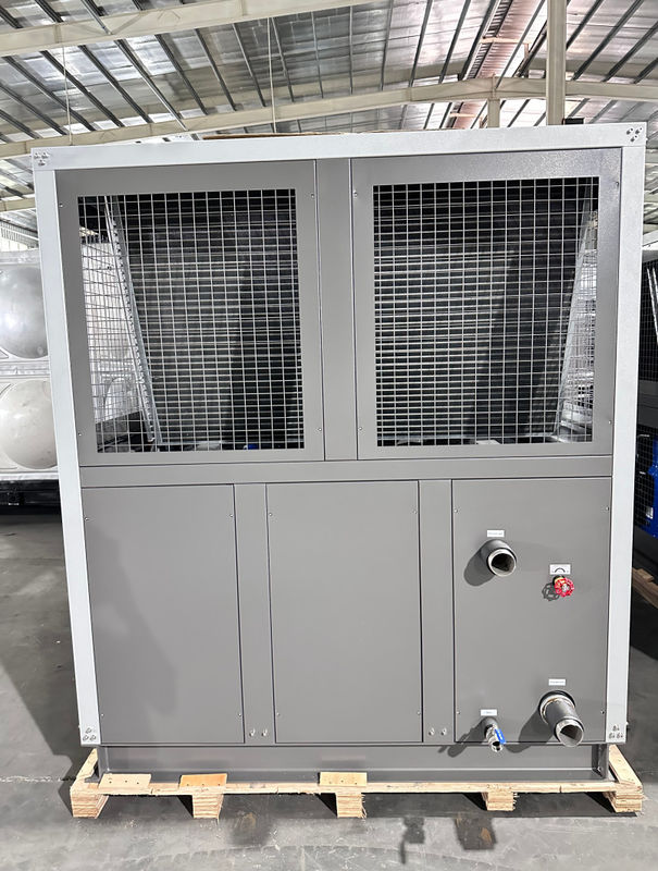 공장 직선 60HP 산업용 물 냉장고 주입 폼 머신용 공기 냉장기