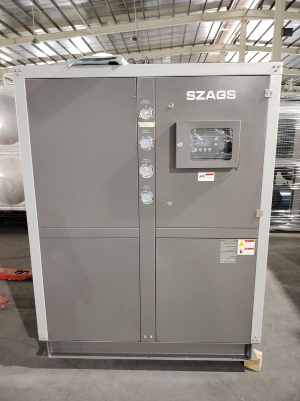 30HP 산업용 공기 냉각 스크롤 타입 물 냉장기 주입 공정용 휴대용 냉각 시스템