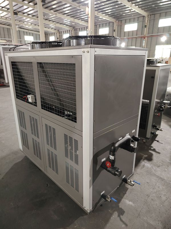 8톤 공기 냉각 산업용 물 냉장고 23kW 스크롤 타입 글리콜 냉장고 공장 공급