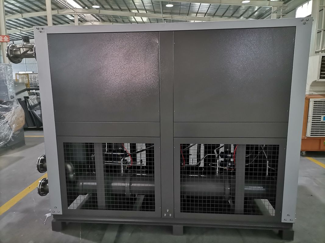 고효율 40HP 산업용 물 냉각기 130 KW 스롤 물 냉각기 주사 기계