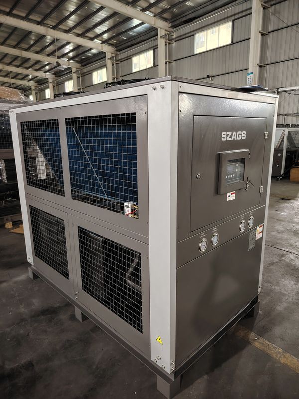 20HP 글리콜 냉장고 72kW 산업 스크롤 타입 공기 냉각 물 냉장고