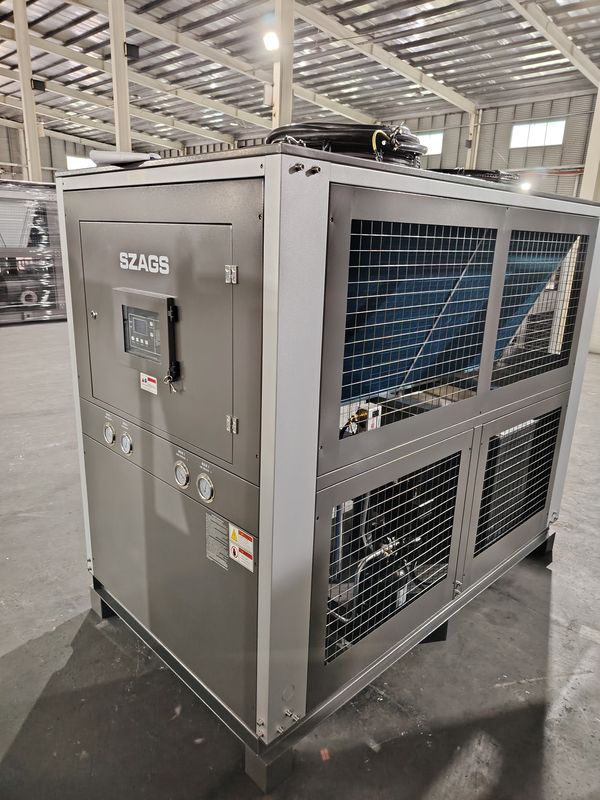20HP 글리콜 냉장고 72kW 산업 스크롤 타입 공기 냉각 물 냉장고