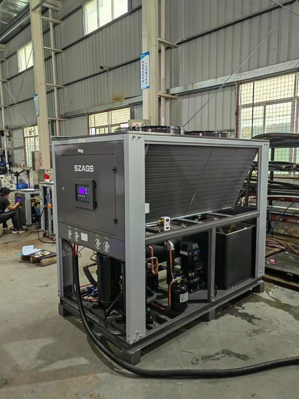 20HP 공기 냉각 냉각 시스템 산업 공기 냉각 스크롤 타입 물 냉장기