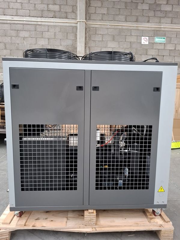 5HP 산업용 물 냉장고 플라스틱 가공 5RT 공기 냉장기 의약품 화학 냉각 구리 튜브 콘덴서