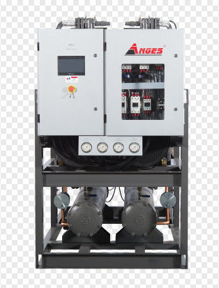 100HP 물 냉각 스크루 냉장고 산업 공정 인쇄 및 BOPP 필름 라미네이션 라인을위한 물 냉장고