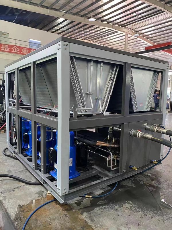 60HP 공기 냉각 스크롤 냉장고 인쇄 및 BOPP 필름 라미네이션 라인을 위한 산업 공정 물 냉장고