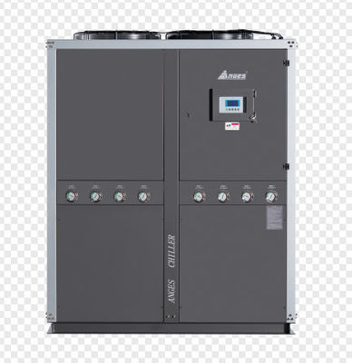 60hp Hermetic 스롤 타입 산업 냉장고 셸 및 튜브 증발기와 통합 시스템 1850kg 용량
